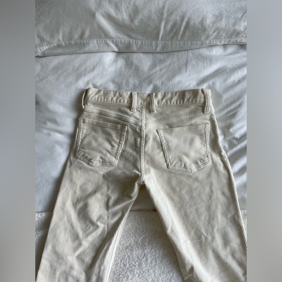 Brandy Melville corduroy white pants - Picture 5 of 7